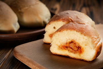 Fresh Patties with Braised Cabbage Filling