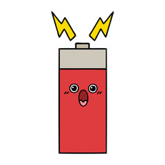 cute cartoon battery