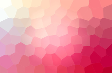 Abstract illustration of red Big Hexagon background