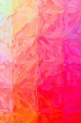 Obraz premium Abstract illustration of red Impressionist Impasto background