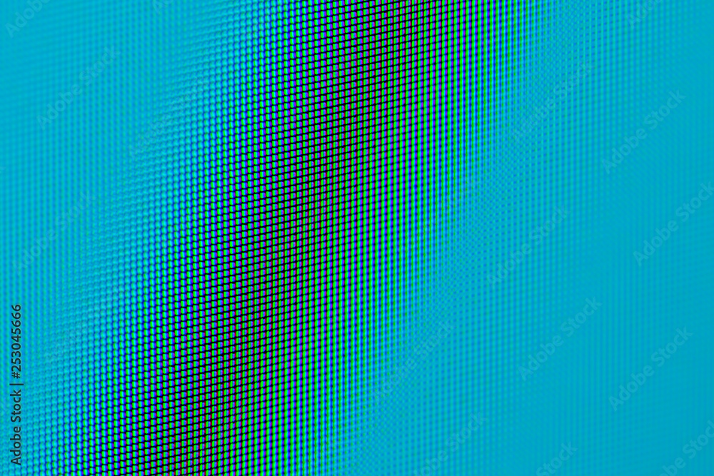 Fototapete close-up of a high resolution computer display.