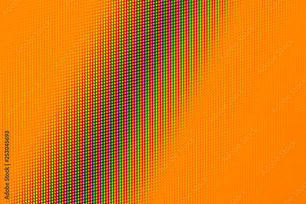 Poster close-up of a high resolution computer display.
