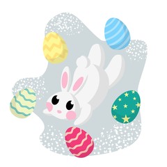 CUTE RABBIT EASTER DAY