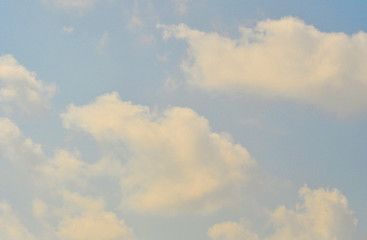 Fototapeta na wymiar Soft clouds