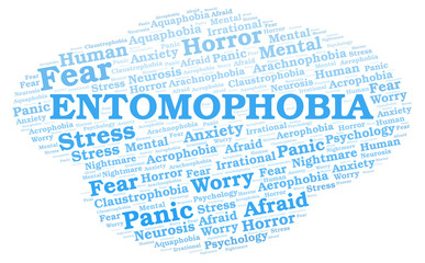 Entomophobia word cloud.
