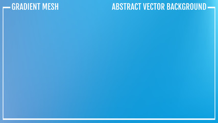 Abstract blue vector background, color mesh gradient, wallpaper for you project. Natural bright color
