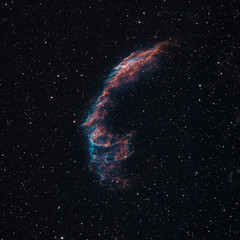 Eastern Veil Nebula part of a Cygnus Loop nebula
