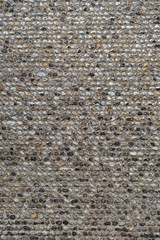 Pebble wall