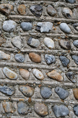 Pebble wall texture
