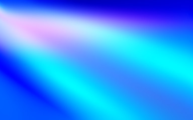 Blurred blue background with shades of pink and purple.