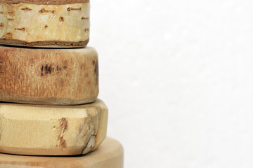 Wooden textural background designer blank layout