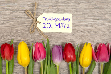 Frühlingsanfang 20.03.