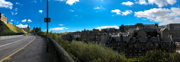 Panoramaview Edinburgh Castle