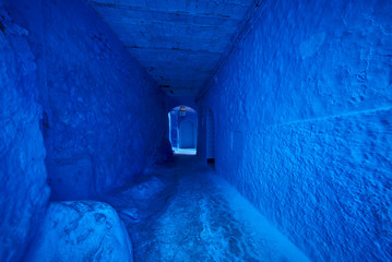 Obraz premium The blue alleyways of Chefchaouen