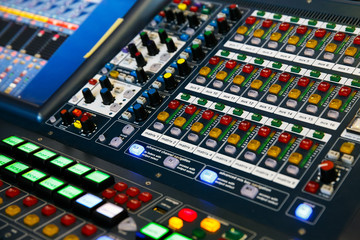 sound mixer control