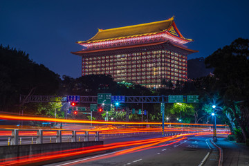 Fototapeta premium Taipei night scenes