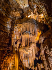 Jama Baredine, stalactite cave, Istria, Croatia