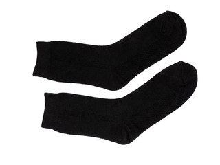 pair of socks isolated on white background