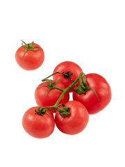 tomatoes isolated on white background