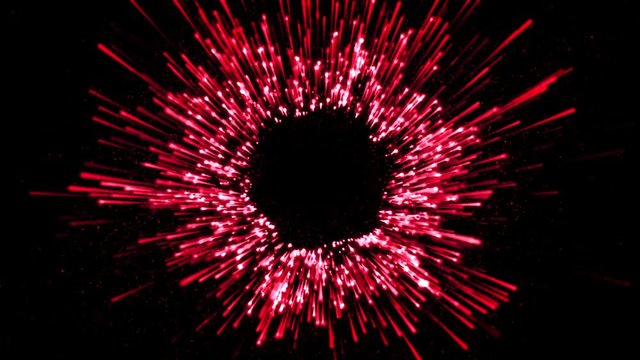 Abstract Starburst Fireworks/ 4k animation of an abstract starburst firework background seamless looping