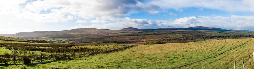 Naklejka premium Scottish Highlands