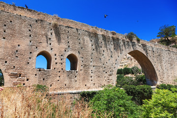 Venetian aqueduct, Crete Island, Greece