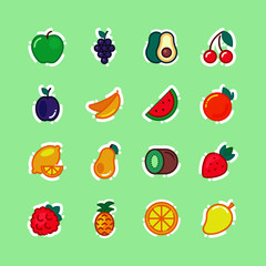 Berries and Fruits icons