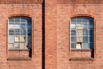 Fenster, Altes Fabrikgebäude
