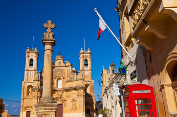 Gharb Village, Gozo Island, Malta, Europe