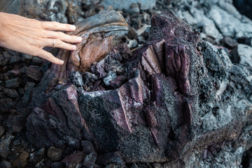 Lava rock on the Big Island. Hawaii