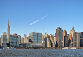 Fototapeta premium Manhattan panorama.