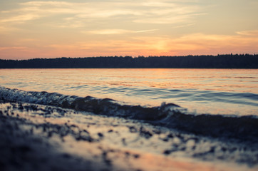 River sunset