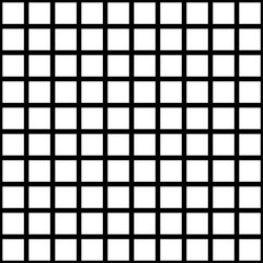 Vector black and white square checkered background or texture.