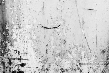Texture, metal, wall, it can be used as a background. Metal texture with scratches and cracks