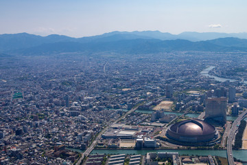 福岡上空からの景色#2