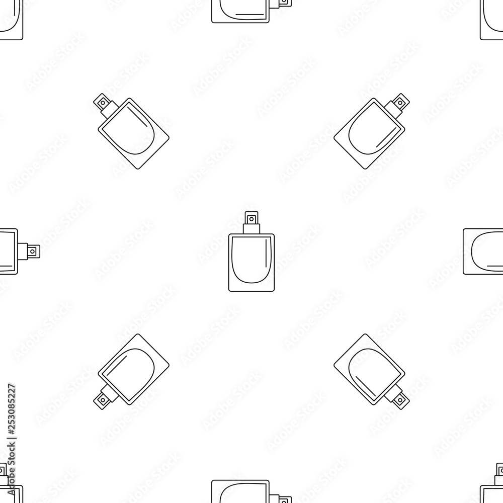 Poster french perfume pattern seamless vector repeat geometric for any web design