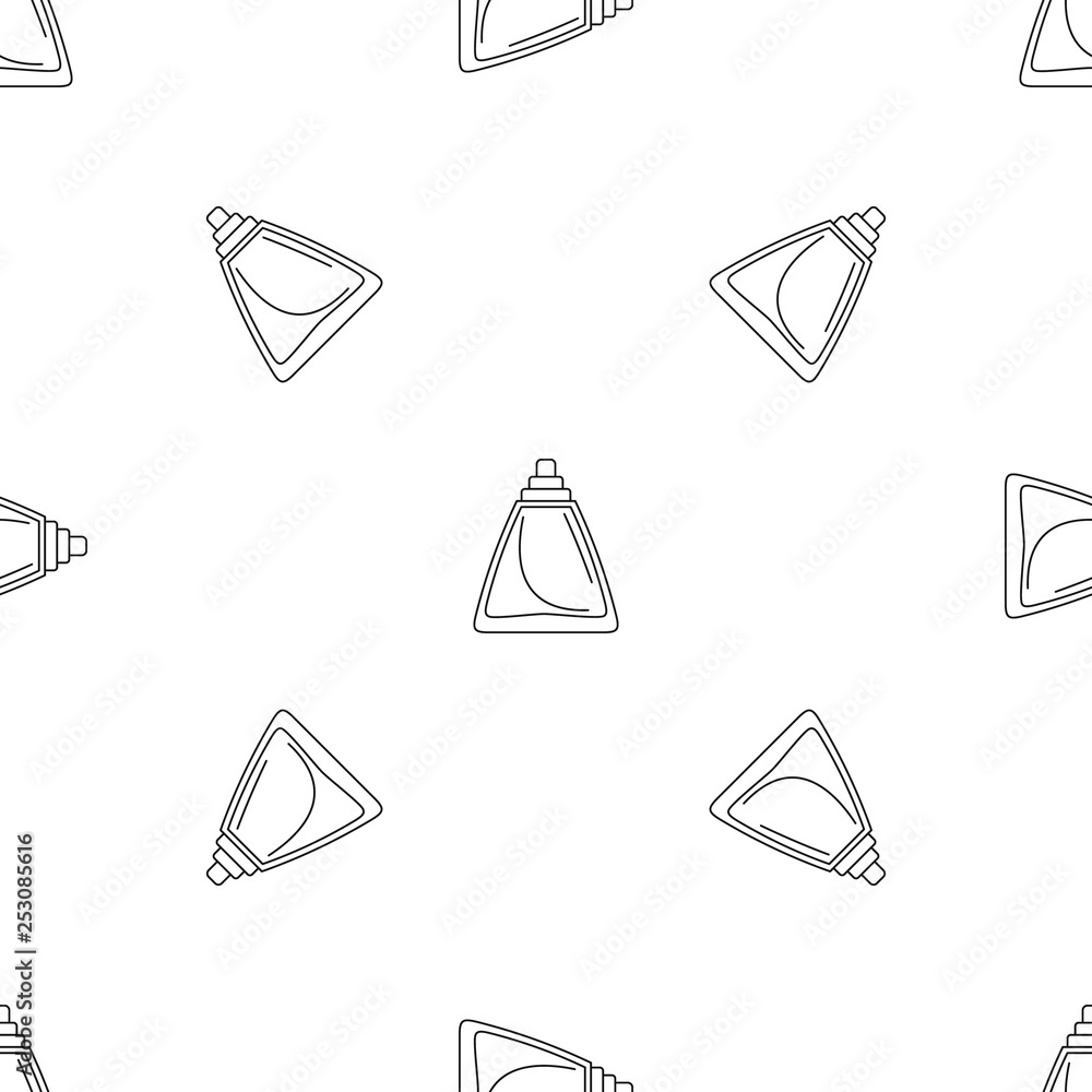 Poster deodorant bottle pattern seamless vector repeat geometric for any web design