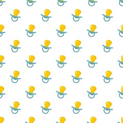 Nipple toy pattern seamless vector repeat for any web design