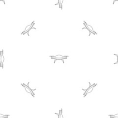 Concept drone pattern seamless vector repeat geometric for any web design
