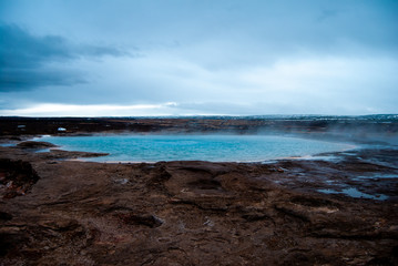 Fototapeta na wymiar Iceland Geyser