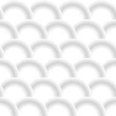 white background with circles shapes, seamless pattern