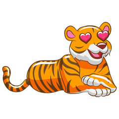 tiger graphic vector