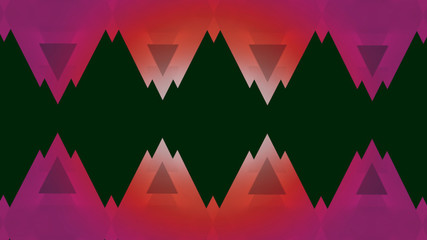 1980's and 1990's triangular style background