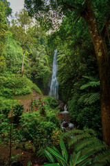 Plakat Waterfall in Malang East Java indonesia