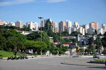 Fototapeta na wymiar Pacaembu skyline