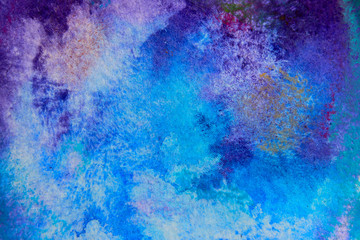 Fototapeta na wymiar Blurred Watercolor Texture Background. Colorful Watercolor Background Texture With A Lot Of Copy Space For Text. 