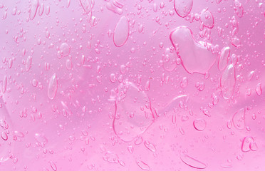 gel bubbles background and texture.