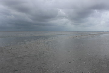 Wetter über dem Wattenmeer