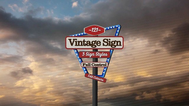 Vintage Sign Titles