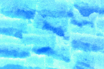 Multicolored abstract background. Illustration watercolor hand painting. Texture for wallpaper.